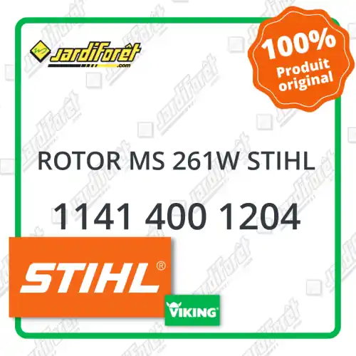 Rotor ms 261w STIHL - 1141 400 1204 Vente Directe