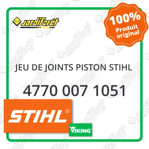 Réduction Jeu de joints piston STIHL - 4770 007 1051
