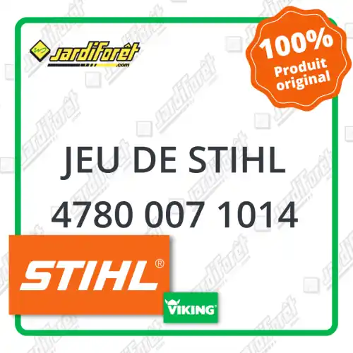 Jeu de STIHL - 4780 007 1014 Produit De Marque