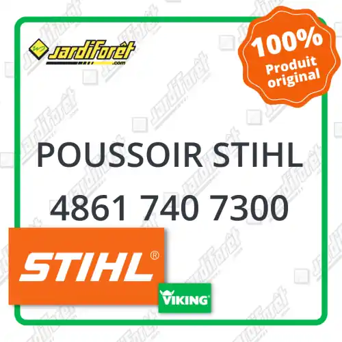Poussoir STIHL - 4861 740 7300 Bon Plan