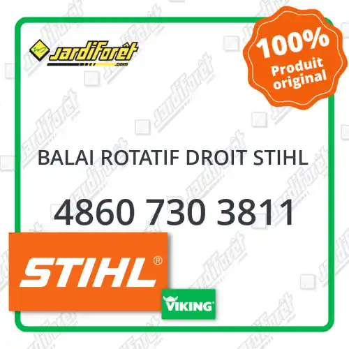 Haute Qualité Balai rotatif droit STIHL - 4860 730 3811