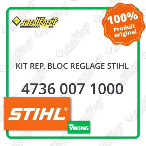 Kit rep. bloc reglage STIHL - 4736 007 1000 Petit Prix