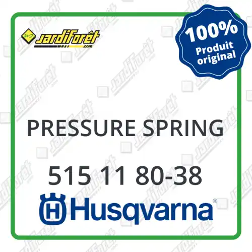 Promotion Pressure spring Husqvarna - 515 11 80-38