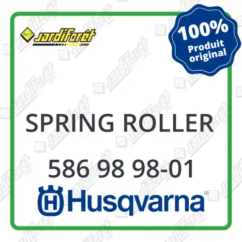Spring roller Husqvarna - 586 98 98-01 Retour Gratuit