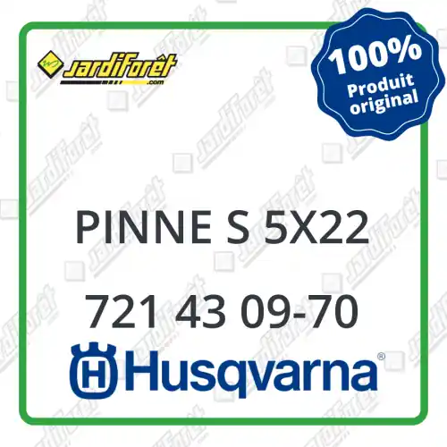 Pinne s 5x22 Husqvarna - 721 43 09-70 Must-Have