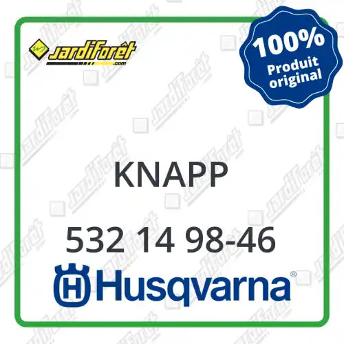 Paiement Sécurisé Knapp Husqvarna - 532 14 98-46