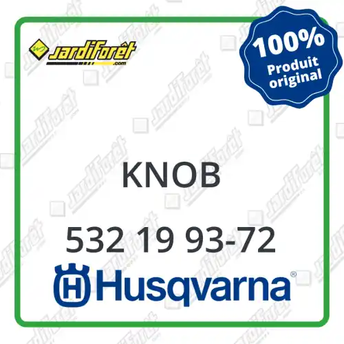 Knob Husqvarna - 532 19 93-72 Nouvelle Collection