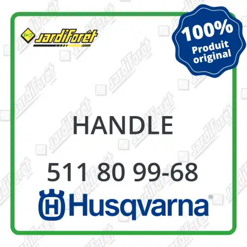 Handle Husqvarna - 511 80 99-68 Pas Cher