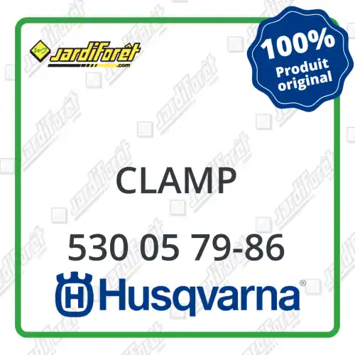 Clamp Husqvarna - 530 05 79-86 Offre Exclusive