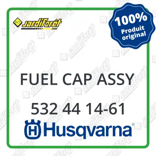 Achat Immédiat Fuel cap assy Husqvarna - 532 44 14-61