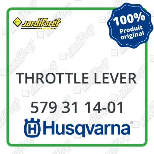 Meilleur Choix Throttle lever Husqvarna - 579 31 14-01