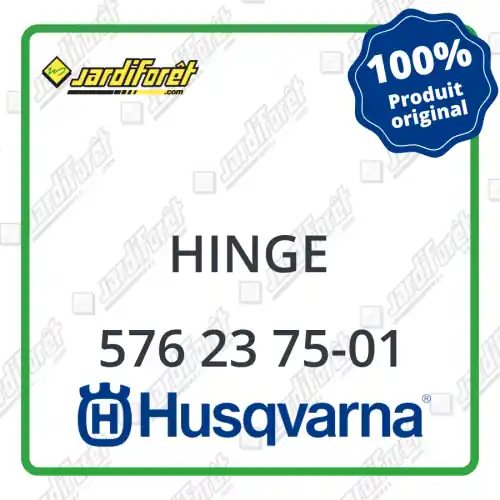 Prix Bas Hinge Husqvarna - 576 23 75-01