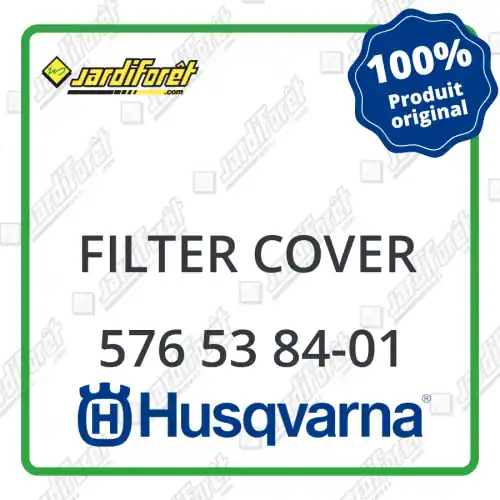 Filter cover Husqvarna - 576 53 84-01 Seulement Aujourd'hui