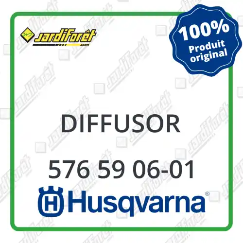 Diffusor Husqvarna - 576 59 06-01 Retour Gratuit