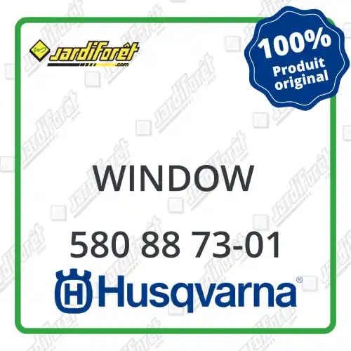 Window Husqvarna - 580 88 73-01 Commander Maintenant