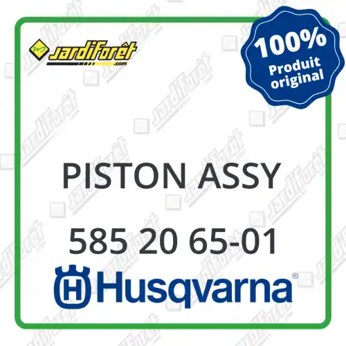 Prix Bas Piston assy Husqvarna - 585 20 65-01