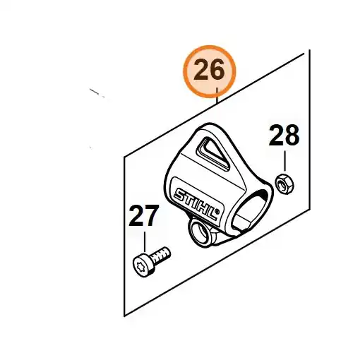 OEILLET DE SUSPENSION STIHL - 0000 790 8806 Must-Have