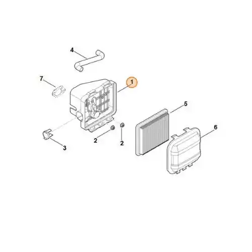 FILTRE A AIR STIHL - 0004 140 4407 Retour Gratuit
