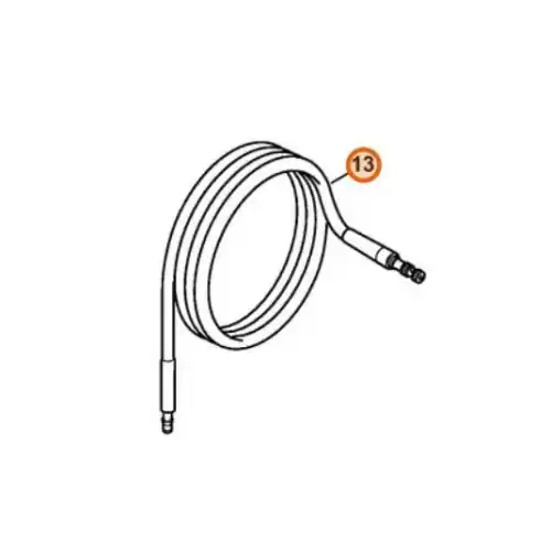 FLEXIBLE HP D6X12M METALLIQUE STIHL - 4915 500 0819 Dernière Chance