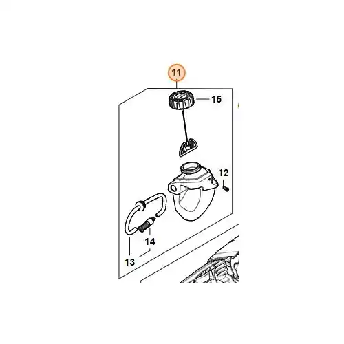 Seulement Aujourd'hui RESERVOIR D HUILE STIHL - LA02 350 4401