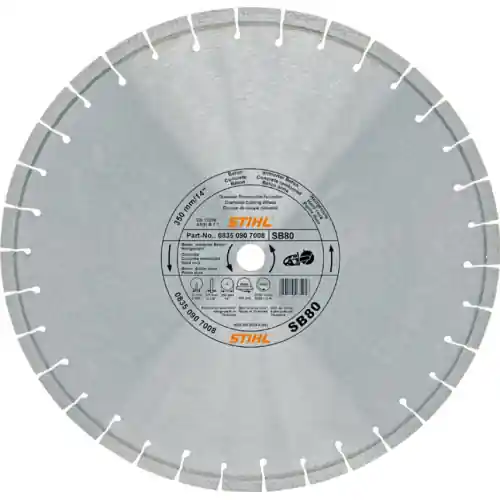 MEULE D-SB90 Ø 400MM-16" STIHL - 0835 096 7006 Certifié