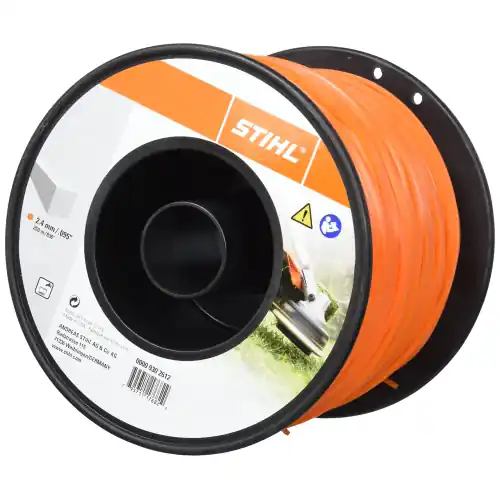 Dernière Chance Fil carré Stihl pour débroussailleuse 2.4 mm orange