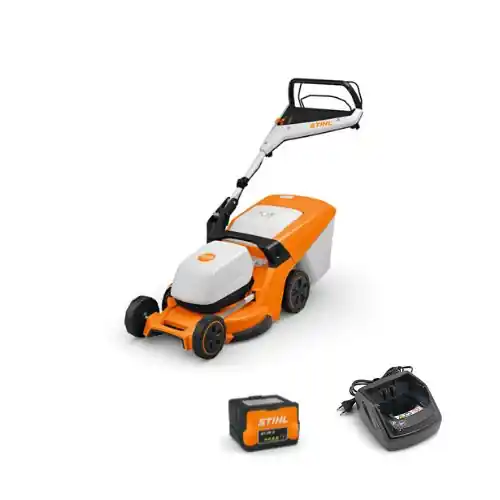 Pack Tondeuse à batterie Stihl RMA 448 V + AK30S + AL101 Livraison Express