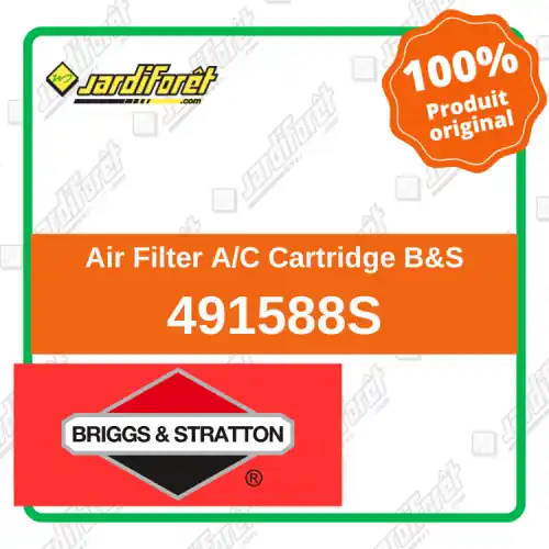 Air Filter A/C Cartridge B&S - 491588S Remise