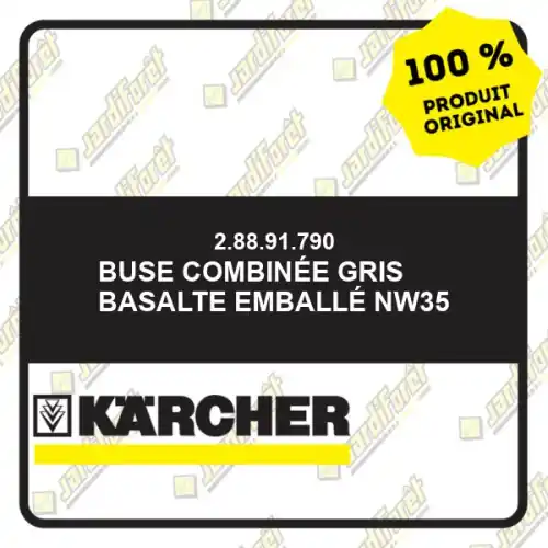 Buse combinée gris basalte emballé NW35 Karcher 28891790 Promotion