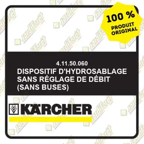 Offre Du Jour Dispositif d‘hydrosablage sans réglage de débit (sans buses) Karcher 41150060