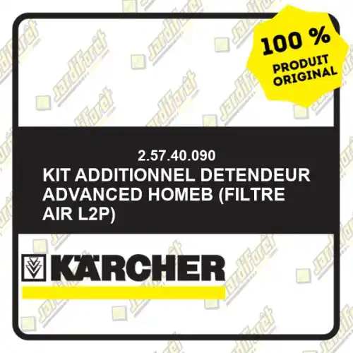 Expédié Aujourd'hui Kit additionnel detendeur Advanced Homeb (Filtre air L2P) Karcher 25740090