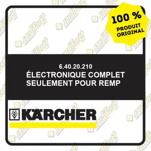 Petit Prix Électronique complet seulement pour remp Karcher 64020210