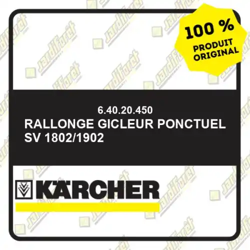 Pas Cher Rallonge gicleur ponctuel SV 1802/1902 Karcher 64020450