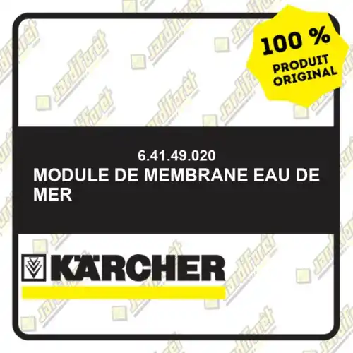 Module de membrane eau de mer Karcher 64149020 Offre Limitée