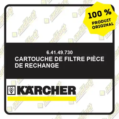 Expédition Rapide Cartouche de filtre pièce de rechange Karcher 64149730