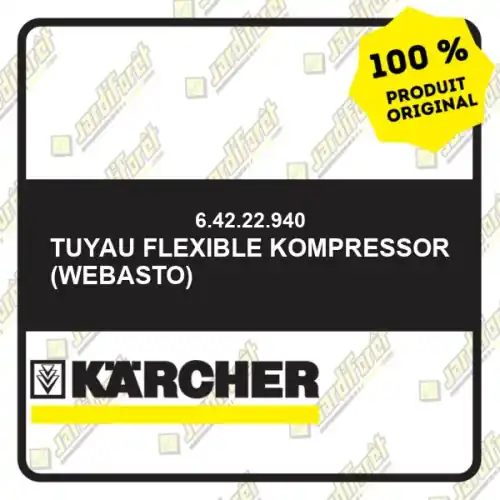 Tuyau flexible Kompressor (Webasto) Karcher 64222940 Offre Du Jour