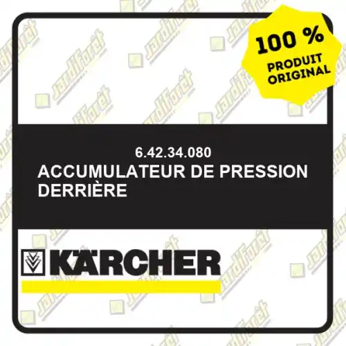 Certifié Accumulateur de pression derrière Karcher 64234080