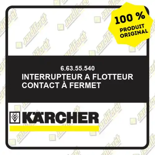 Interrupteur a flotteur contact à fermet Karcher 66355540 Produit De Marque