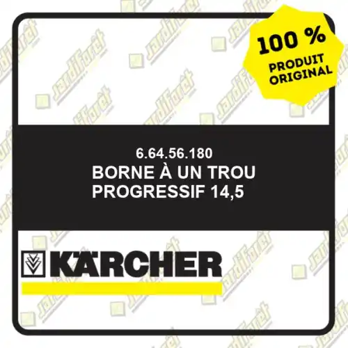 Meilleur Choix Borne à un trou progressif 14,5 Karcher 66456180