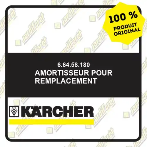 Amortisseur pour remplacement Karcher 66458180 Soldes