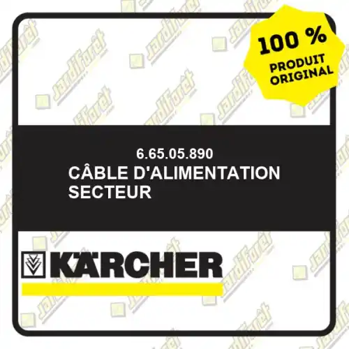 Câble d‘alimentation secteur Karcher 66505890 Pas Cher
