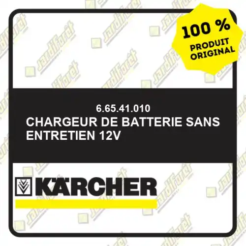 Chargeur de batterie sans entretien 12V Karcher 66541010 Prix Bas